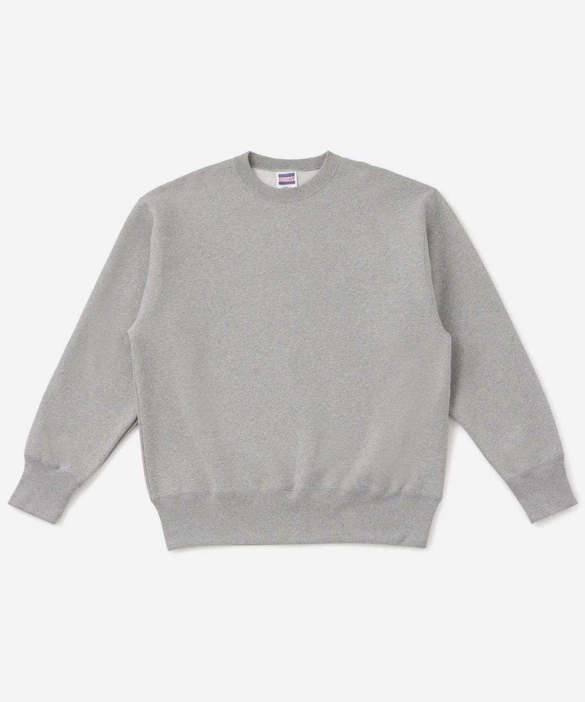 GOAT ゴート 裏起毛クルーネックスウェット15.5oz 9062