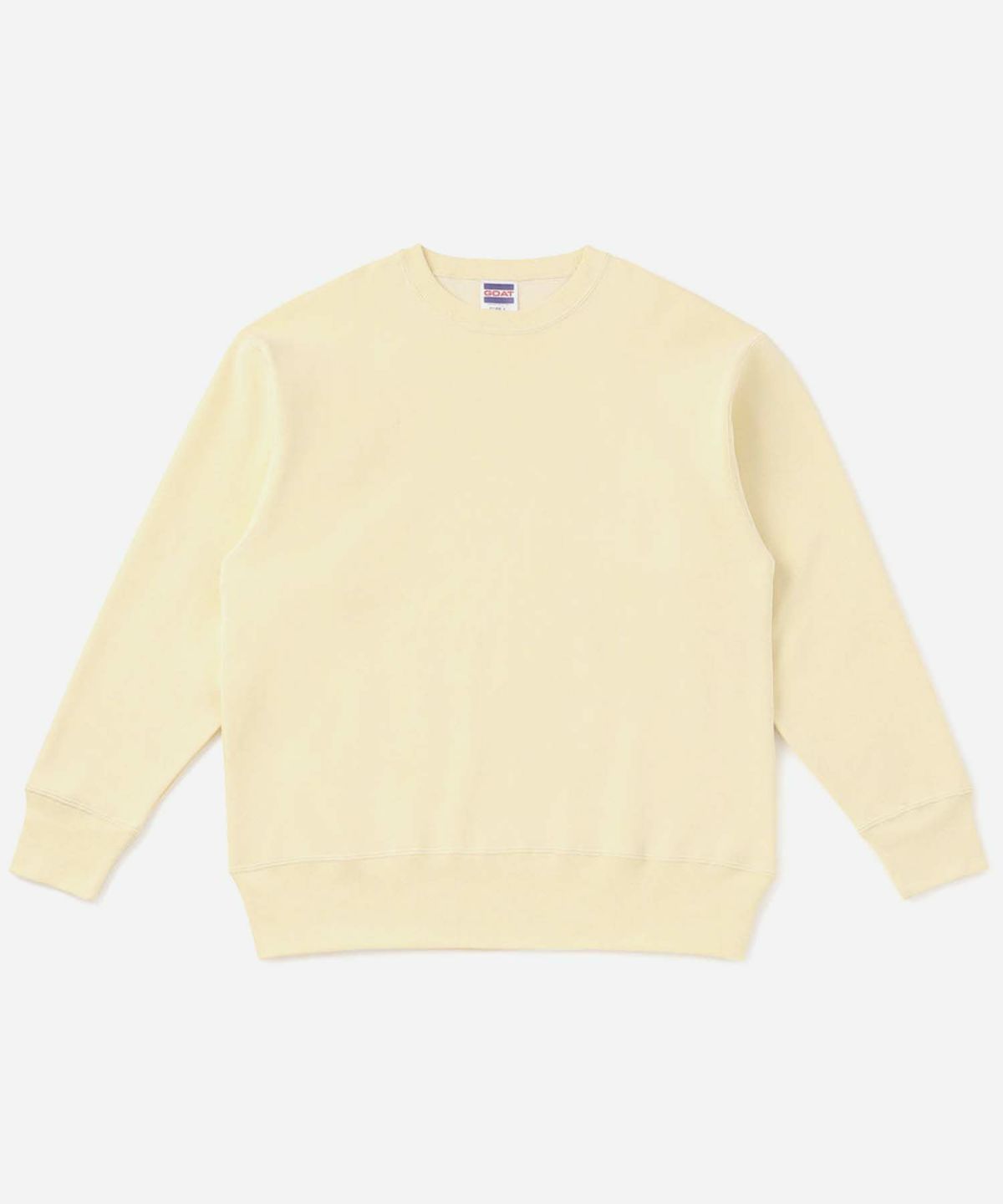 GOAT ゴート 裏起毛クルーネックスウェット15.5oz 9062