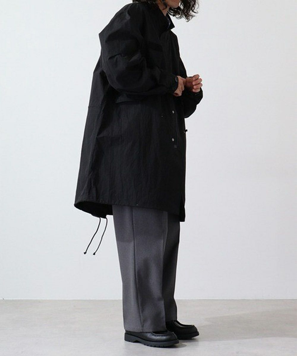 VDS スタンドネック オーバーサイズ モッズコート