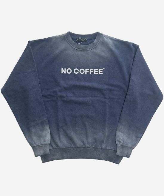 NO COFFEE 硫化染めウォッシュ加工スウェット ノーコーヒー ブランド アパレル 服