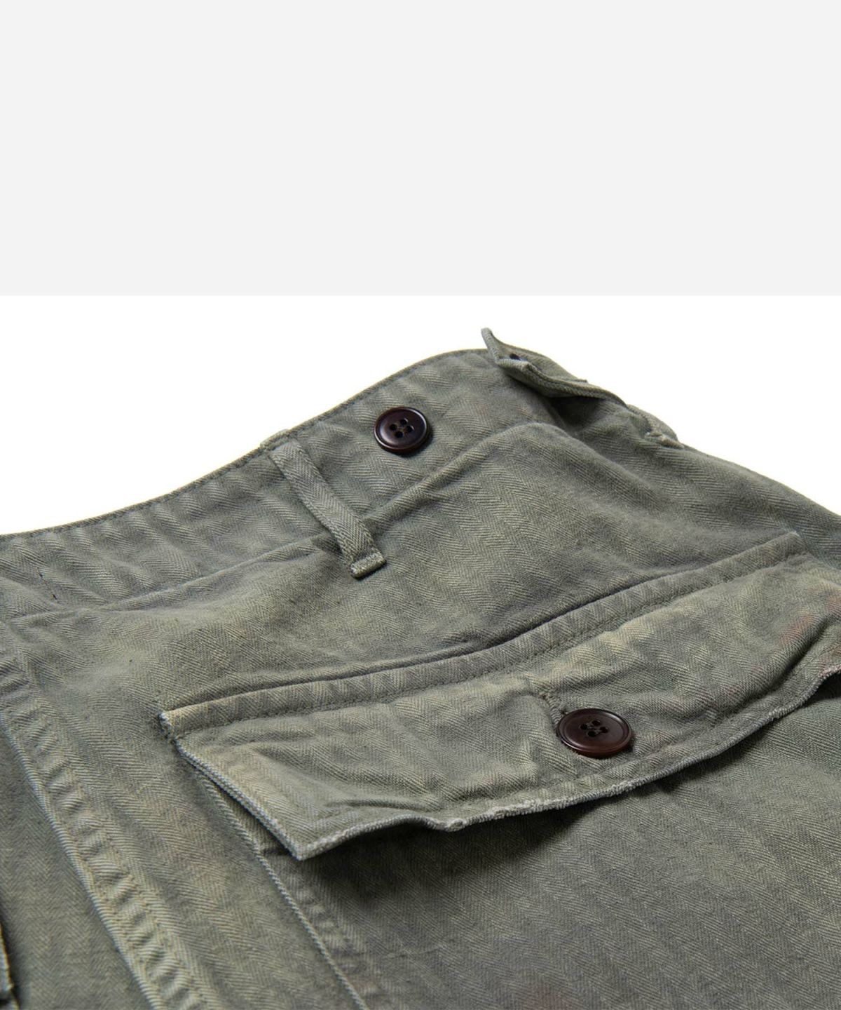 MARU SANKAKU PEKE Boroベイカーパンツ MSP-1027