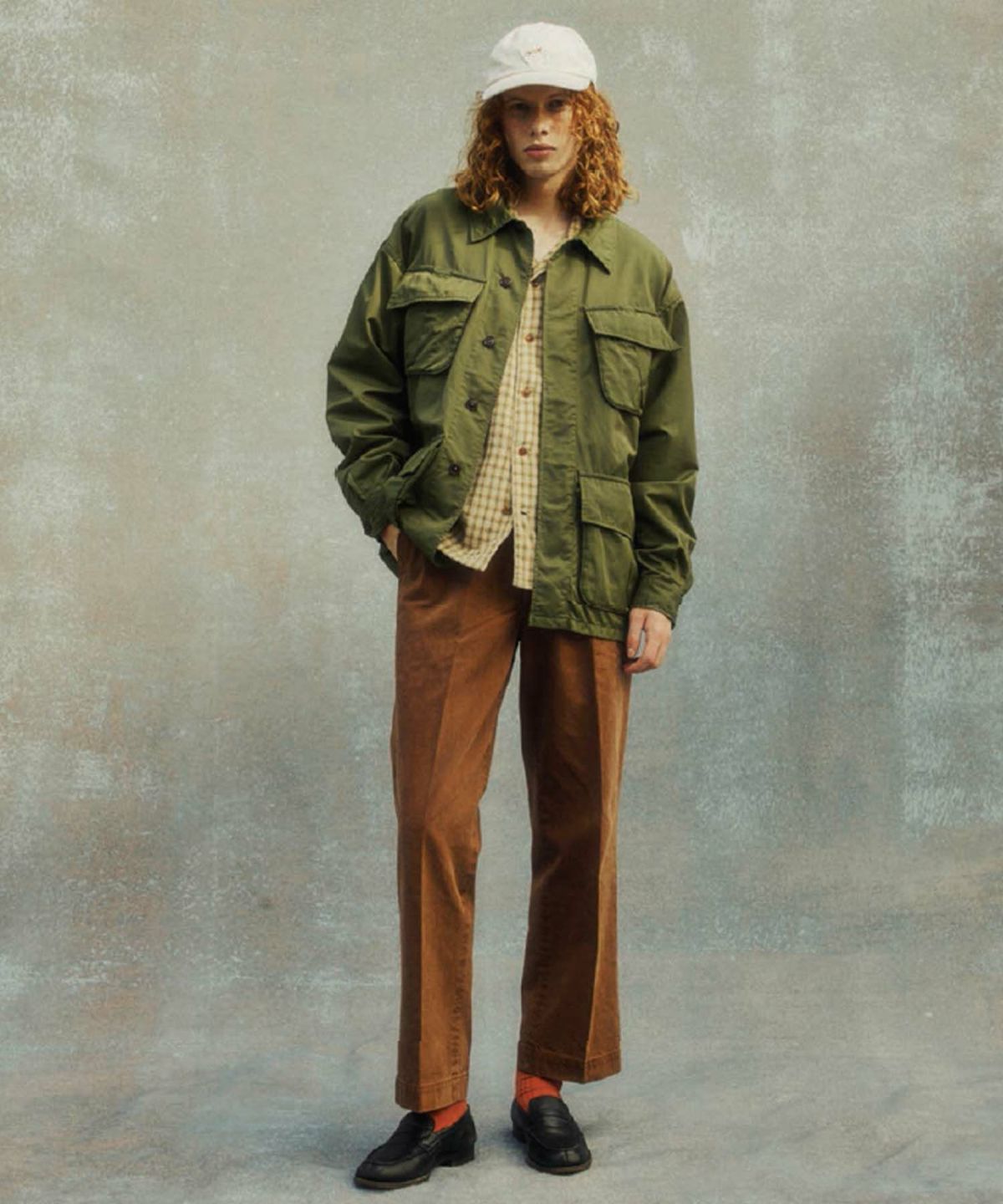 MARU SANKAKU PEKE ファティーグトロピカルジャケット MSP-4036