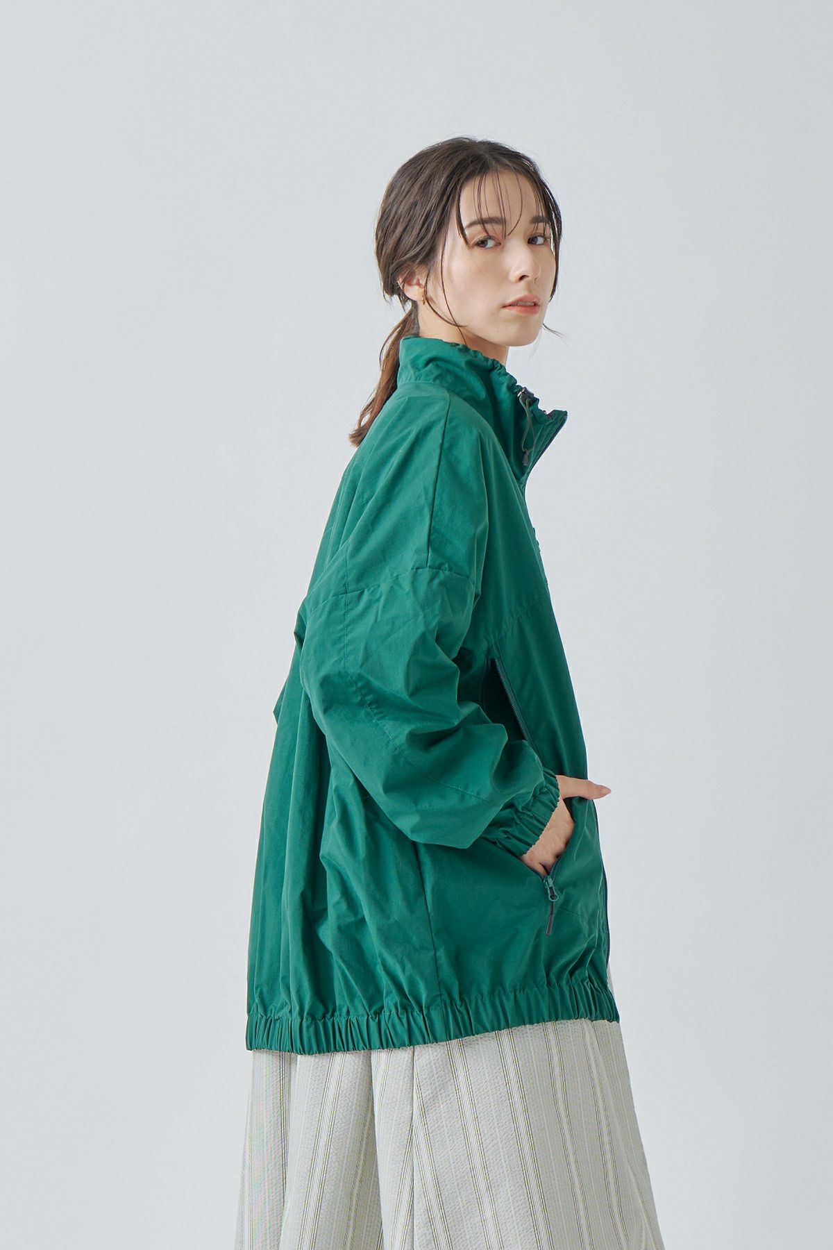 Kelen&#10005;NANGA ワイドスクエアジャケット [SIMBA] KLM25HJK1105 ナンガ コラボレーション ナイロンジャケット