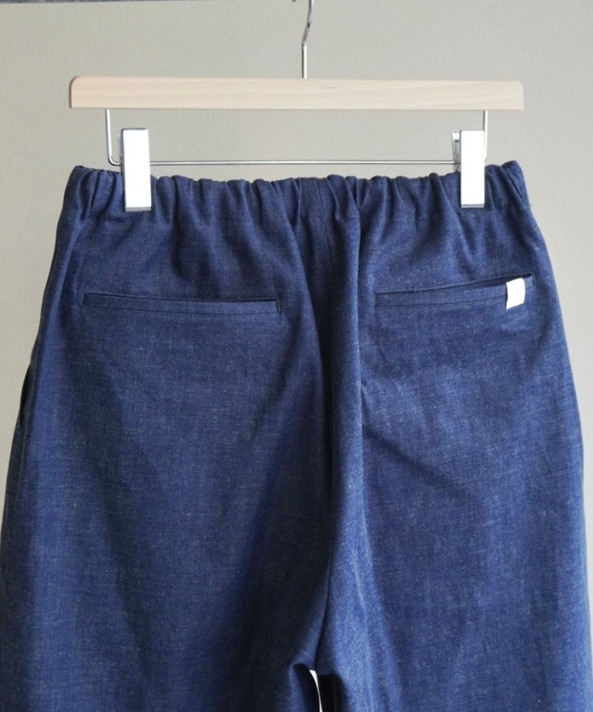 UITU 7.5OZ WEFT GRAY DENIM EASY TROUSERS UUP-001 イージートラウザー インディゴ