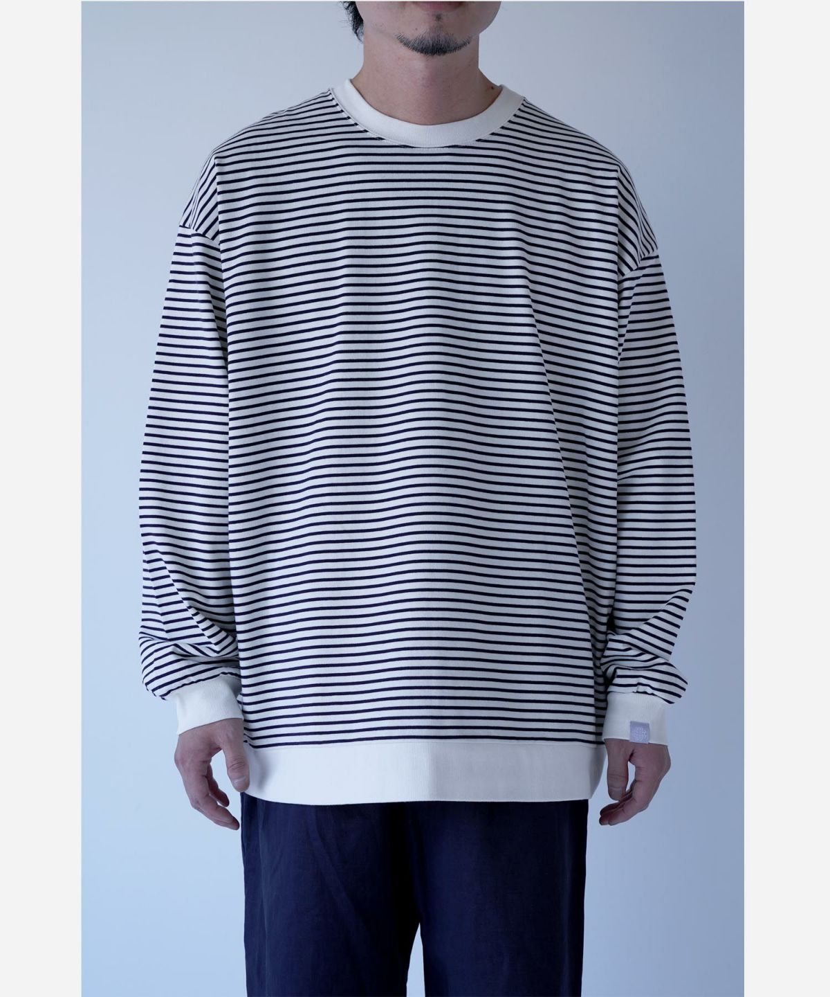 UITU TIGHT BORDER BORDER LONG SLEEVE TEE UUC-002 ボーダーカットソー