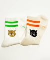 ROSTER SOX 猫 靴下 CAT RS-421