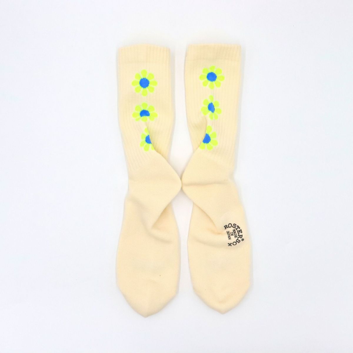 ROSTER SOX PEACE 花柄 靴下 RS-420 ロスターソックス