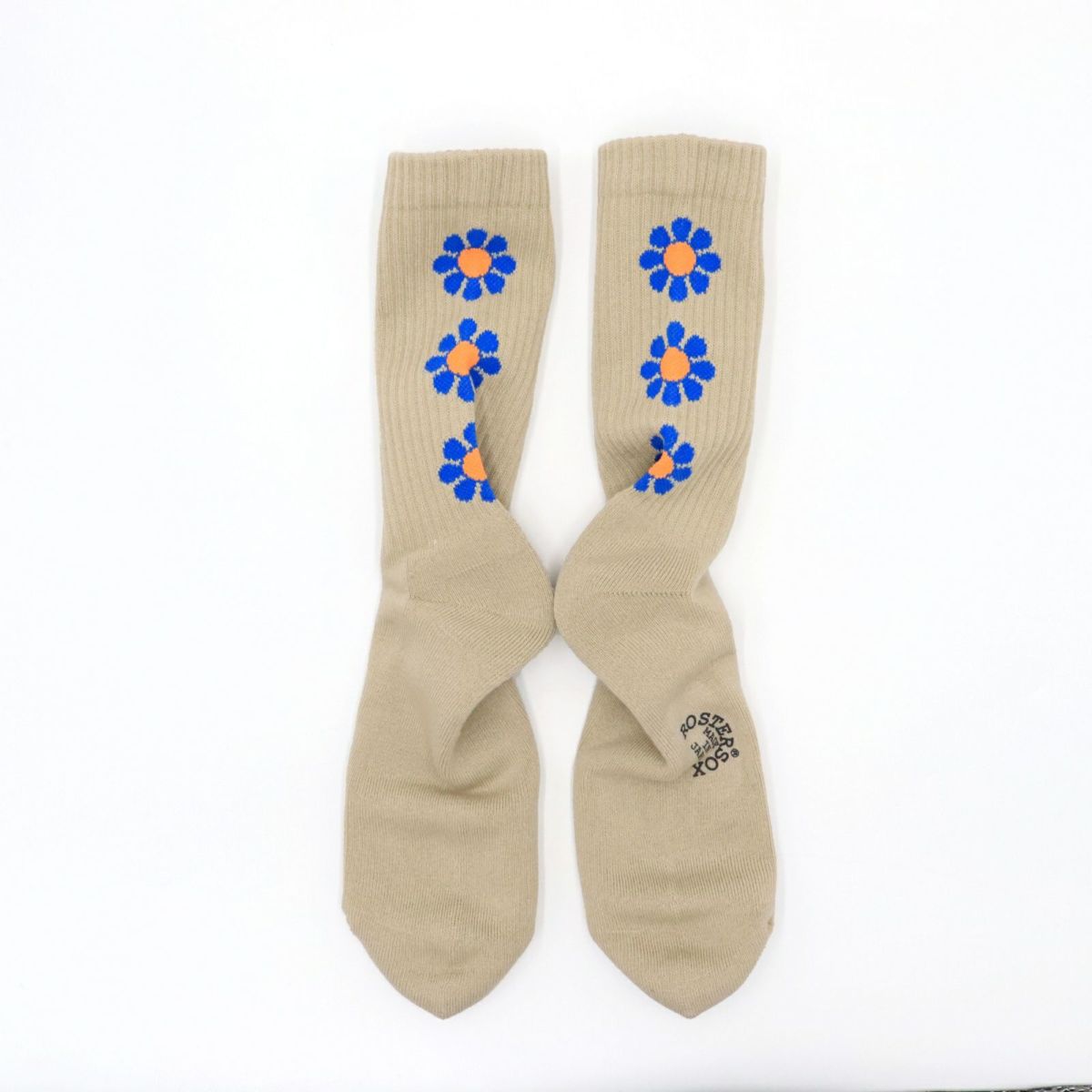 ROSTER SOX PEACE 花柄 靴下 RS-420 ロスターソックス