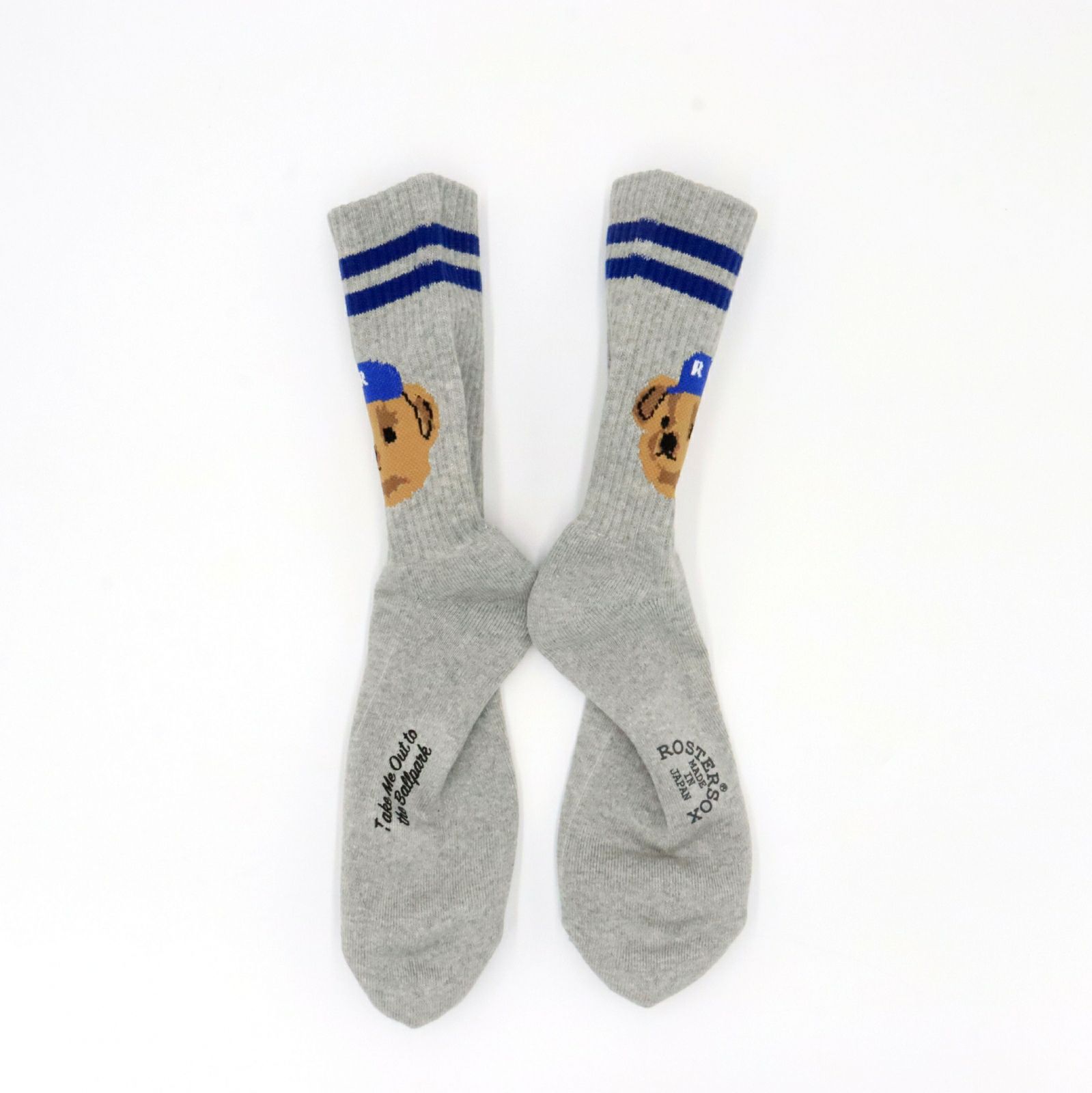 ROSTER SOX TEAM BEAR RS-428 チームベア クマ 熊 ロスターソックス