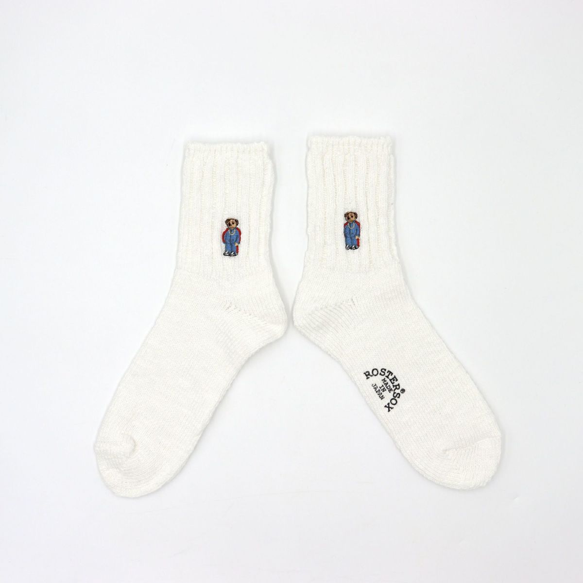 ROSTER SOX RAP BEAR RS-433 クマ刺繍 ラップペア ロスターソックス