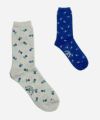 ROSTER SOX 200LM FLOWER ラメ靴下 RS-434