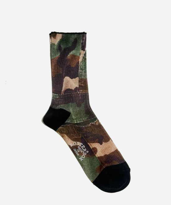 ROSTER SOX カモフラージュ柄 靴下 CAMO RS-442