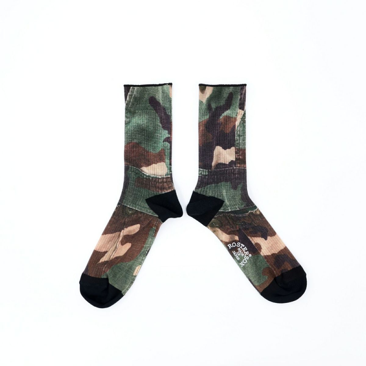 ROSTER SOX カモフラージュ柄 靴下 CAMO RS-442