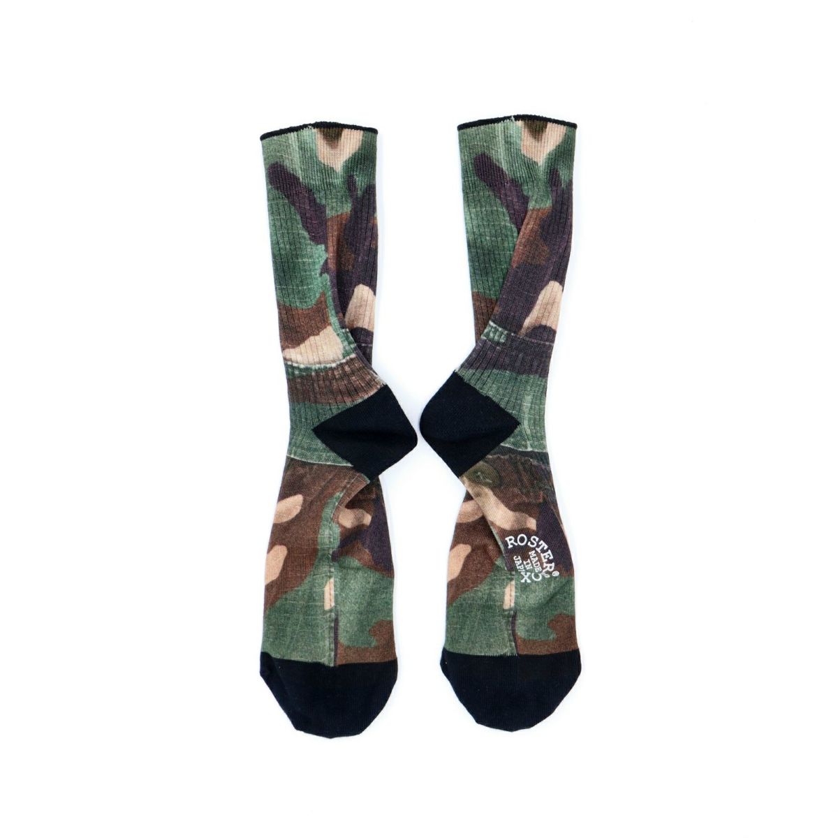 ROSTER SOX カモフラージュ柄 靴下 CAMO RS-442