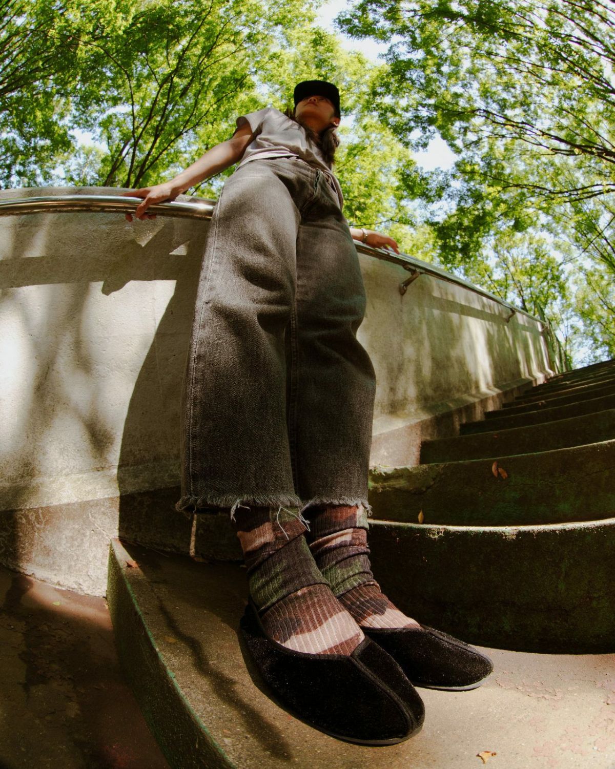 ROSTER SOX カモフラージュ柄 靴下 CAMO RS-442