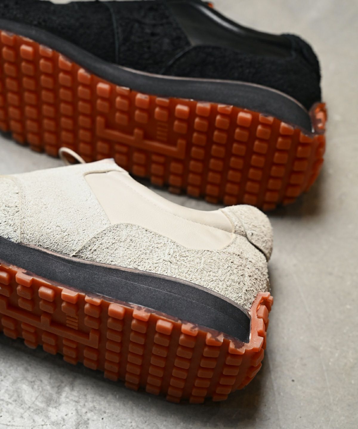 EARLE “Zip & gore runner” スニーカー ER5430