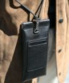 EARLE Etc レザーポーチ ER5540 ネックポーチ 眼鏡ポーチ