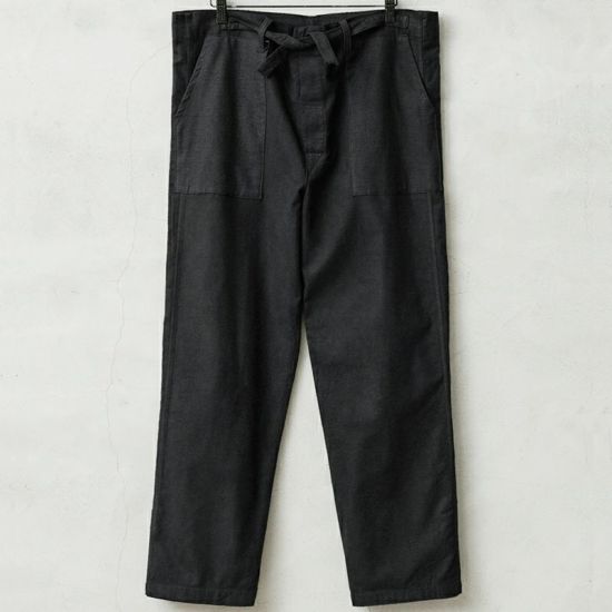 MILITARY【DEAD STOCK】[黒染め]米軍フランネルリメイクパンツ