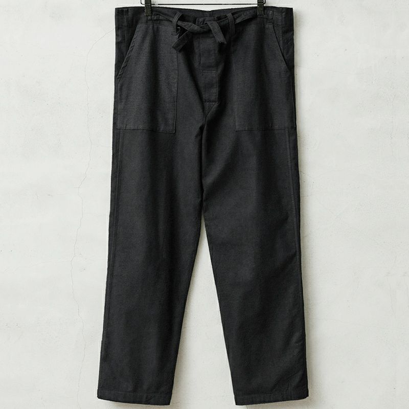 MILITARY【DEAD STOCK】[黒染め]米軍フランネルリメイクパンツ