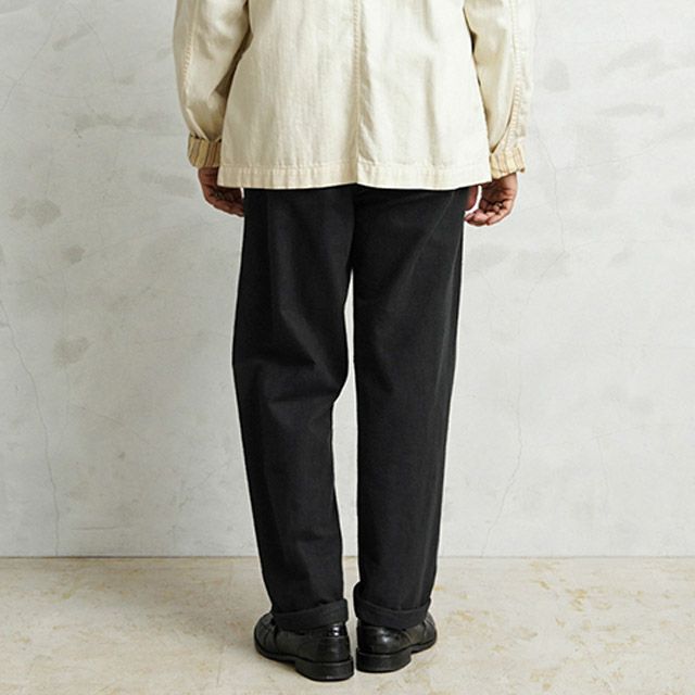MILITARY【DEAD STOCK】[黒染め]米軍フランネルリメイクパンツ