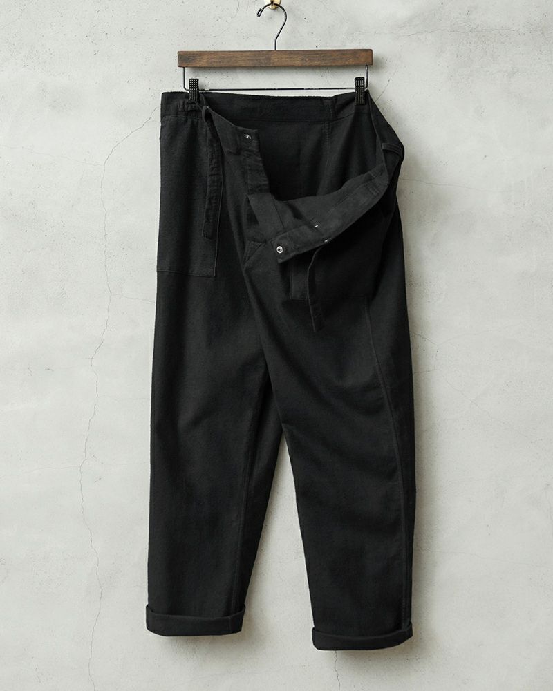 MILITARY【DEAD STOCK】[黒染め]米軍フランネルリメイクパンツ