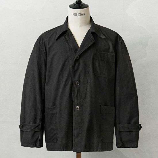 MILITARY【DEAD STOCK】[黒染め]ルーマニア軍 ホスピタルジャケット