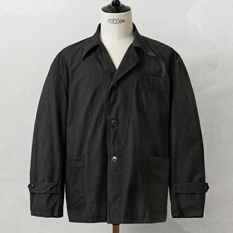 MILITARY【DEAD STOCK】[黒染め]ルーマニア軍 ホスピタルジャケット