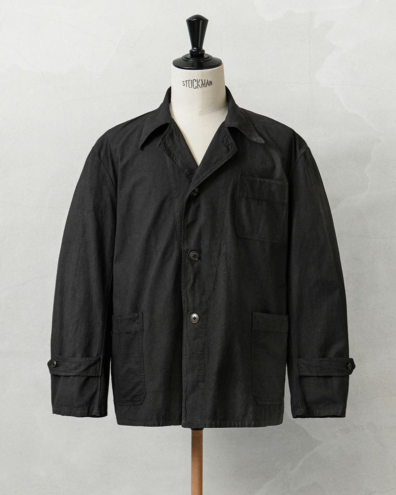 MILITARY【DEAD STOCK】[黒染め]ルーマニア軍 ホスピタルジャケット