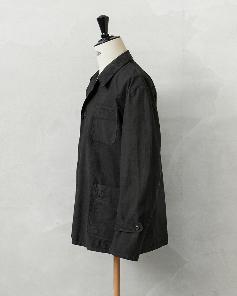 MILITARY【DEAD STOCK】[黒染め]ルーマニア軍 ホスピタルジャケット