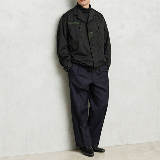 MILITARY【DEAD STOCK】[黒染め]フランス軍 F-1ジャケット