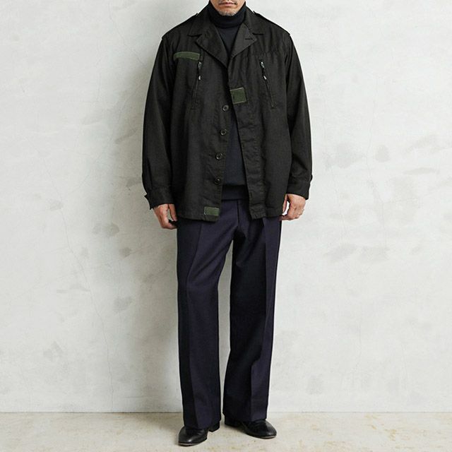 MILITARY【DEAD STOCK】[黒染め]フランス軍 F-1ジャケット