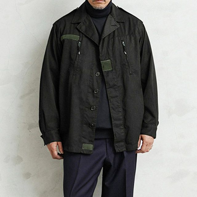 MILITARY【DEAD STOCK】[黒染め]フランス軍 F-1ジャケット