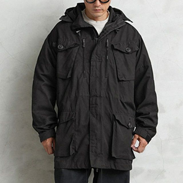 MILITARY【DEAD STOCK】[黒染め]イギリス軍 WINDPROOF コンバット スモック