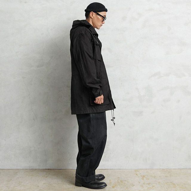 MILITARY【DEAD STOCK】[黒染め]イギリス軍 WINDPROOF コンバット スモック