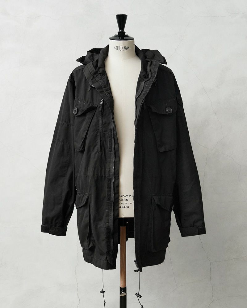MILITARY【DEAD STOCK】[黒染め]イギリス軍 WINDPROOF コンバット スモック