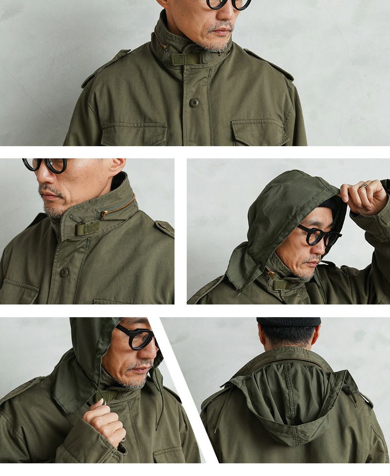 MILITARY【DEAD STOCK】コンコルド 90’s MADE IN USA M-65 フィールドジャケット