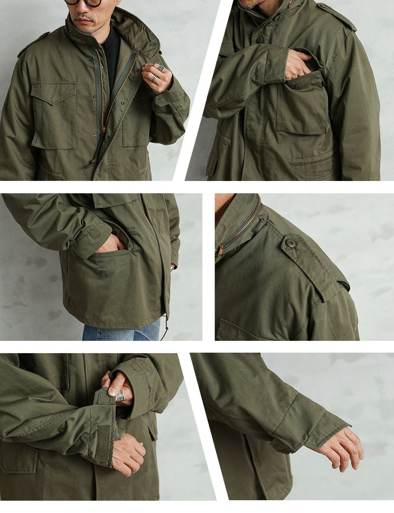 MILITARY【DEAD STOCK】コンコルド 90’s MADE IN USA M-65 フィールドジャケット