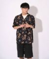 VDS ATELANE 虎柄 アロハシャツ