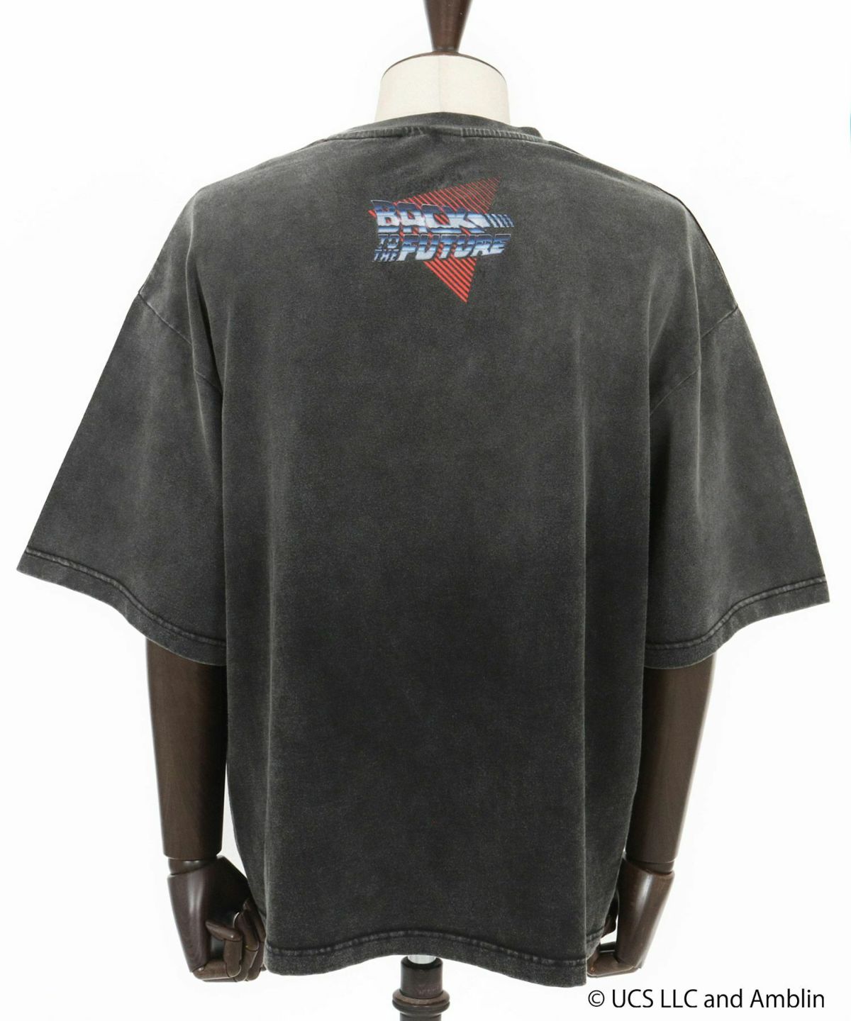 VDS ATELANE バック・トゥ・ザ・フューチャー デロリアン エイジング加工Tシャツ