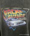 VDS ATELANE バック・トゥ・ザ・フューチャー デロリアン エイジング加工Tシャツ