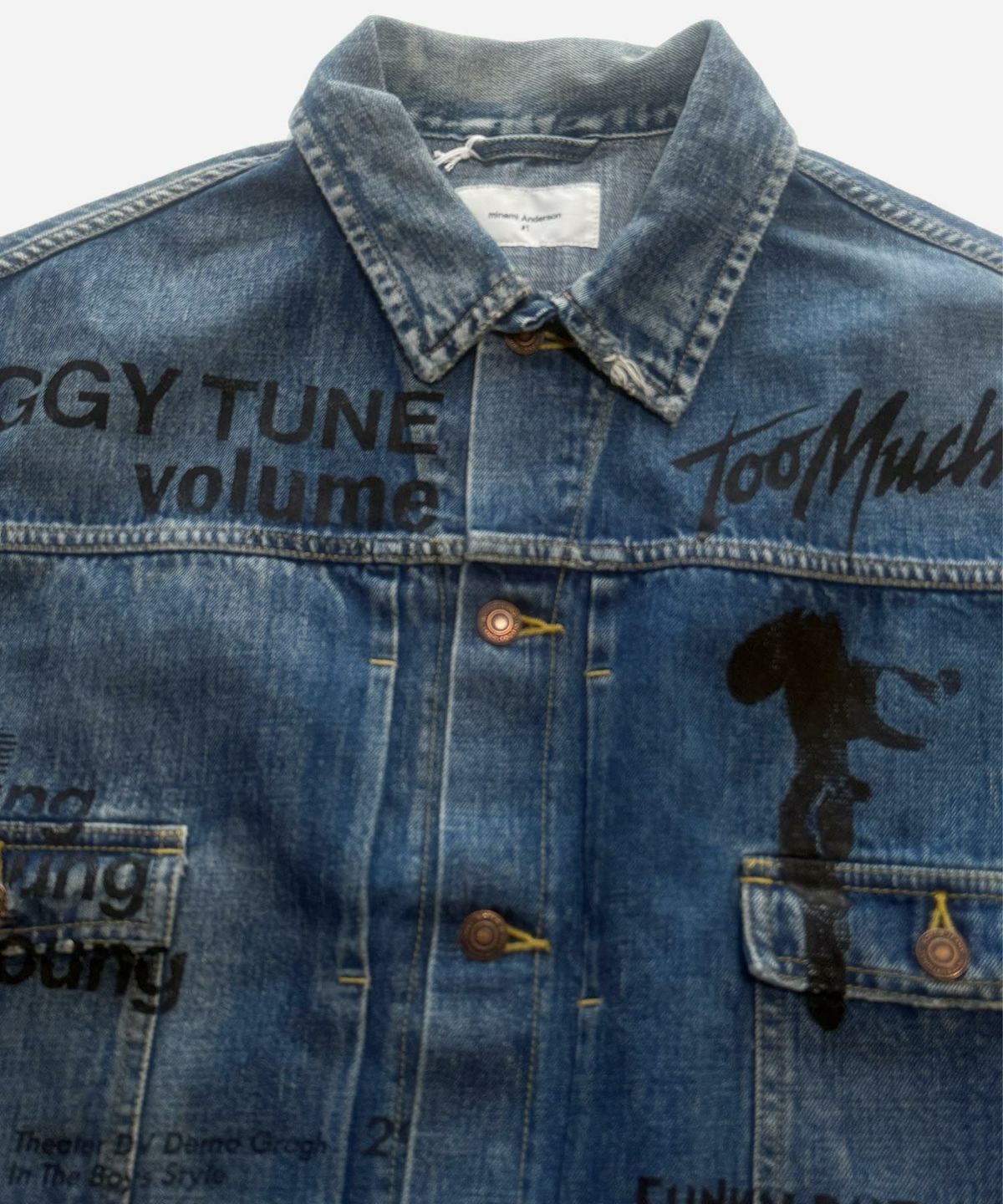 minami Anderson SLV-DENIM DEPOT JACKET-Vtg VDS限定モデル リメイクGジャン minami Anderson ミナミアンダーソン