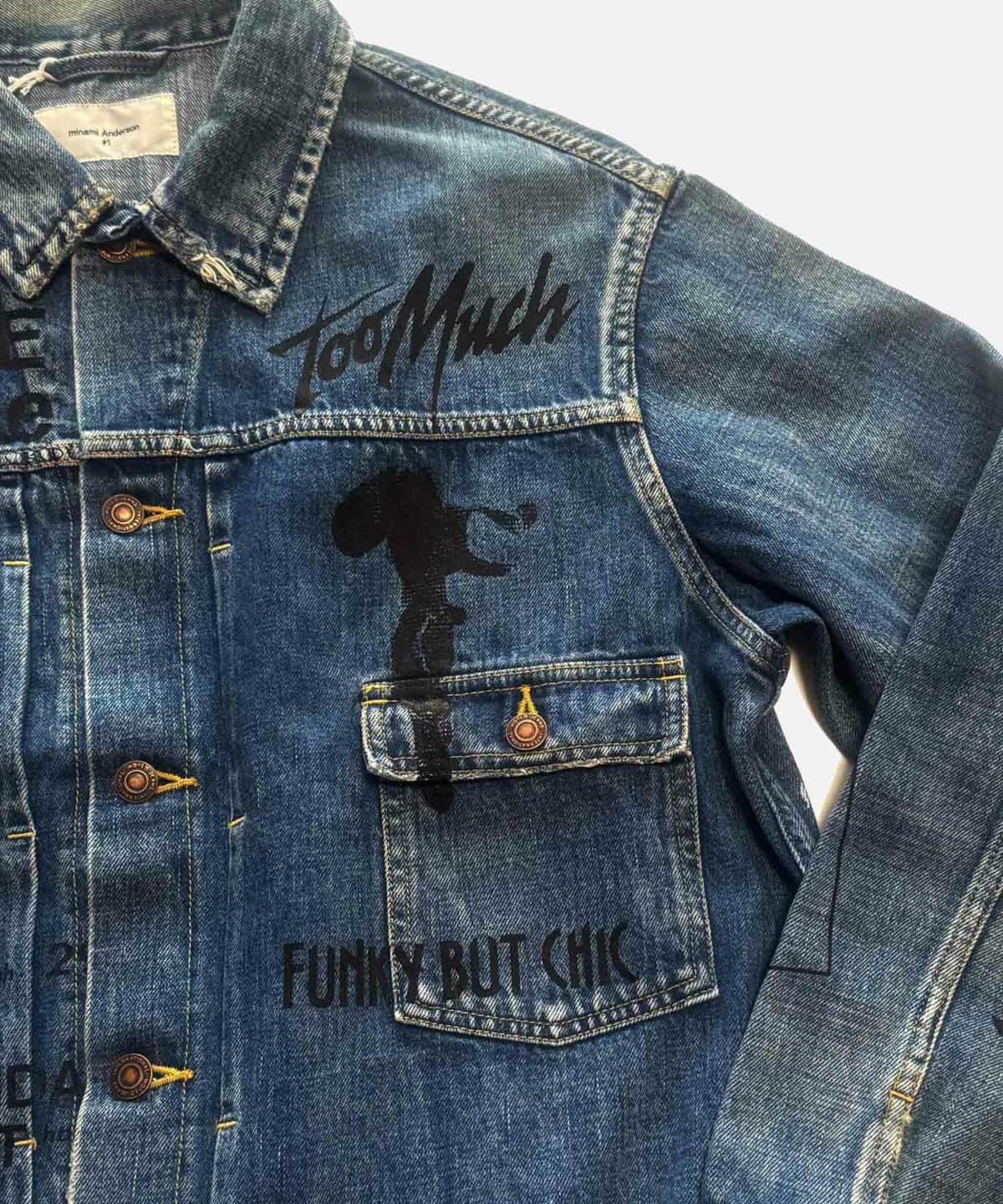 minami Anderson SLV-DENIM DEPOT JACKET-Vtg VDS限定モデル リメイクGジャン minami Anderson ミナミアンダーソン