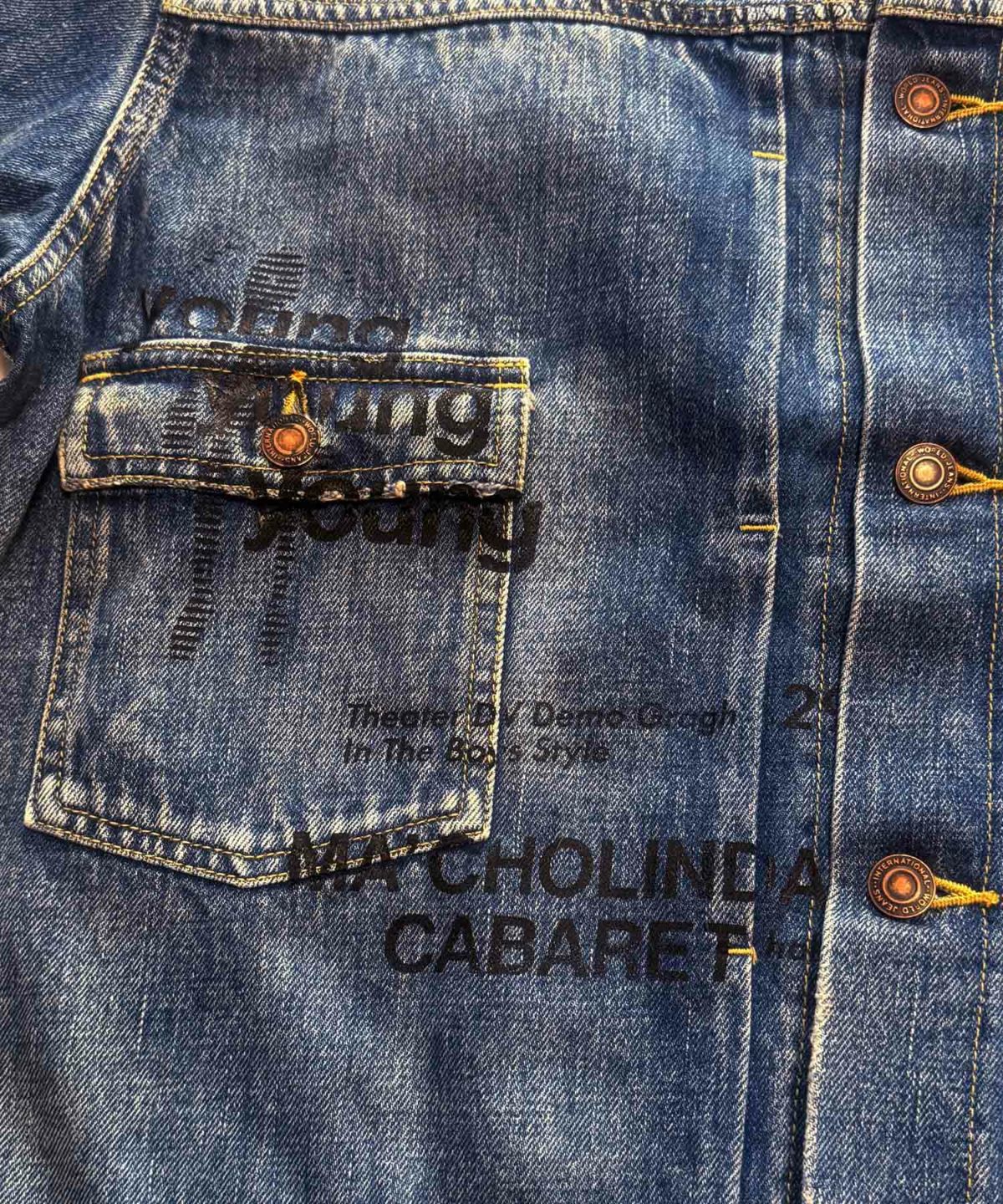 minami Anderson SLV-DENIM DEPOT JACKET-Vtg VDS限定モデル リメイクGジャン minami Anderson ミナミアンダーソン