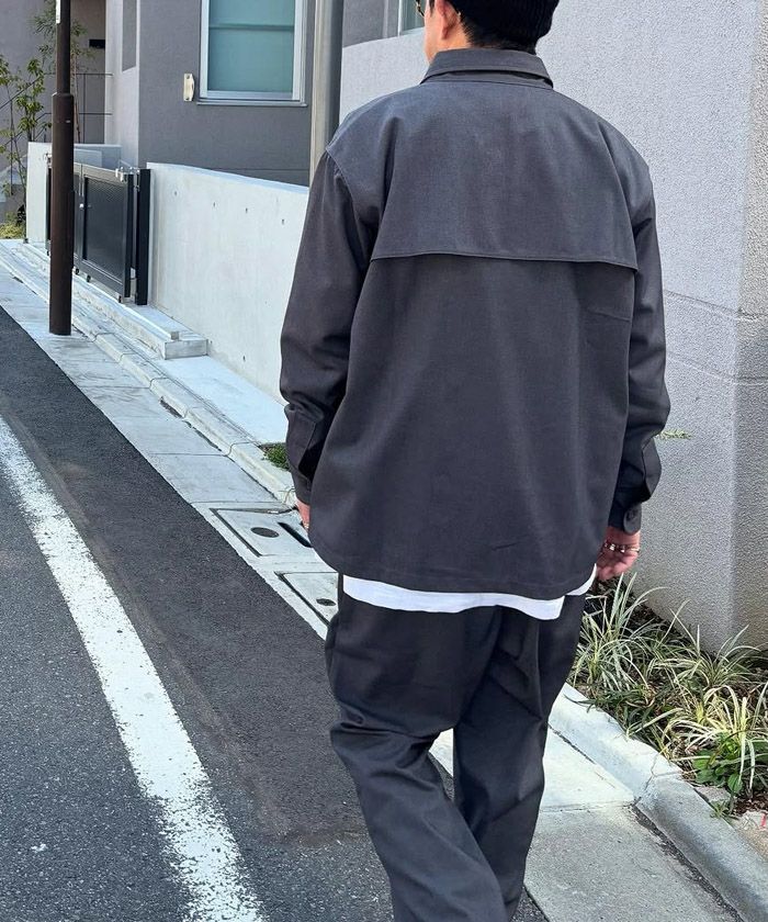 VOIRY ハンティングジャケット-TR TWILL ヴォイリー