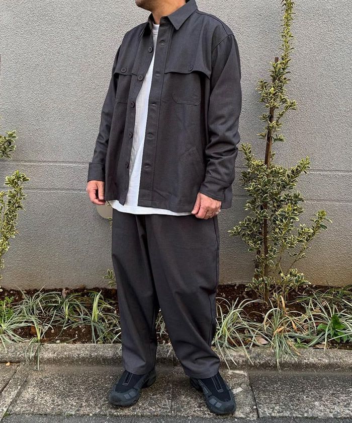 VOIRY ハンティングジャケット-TR TWILL ヴォイリー