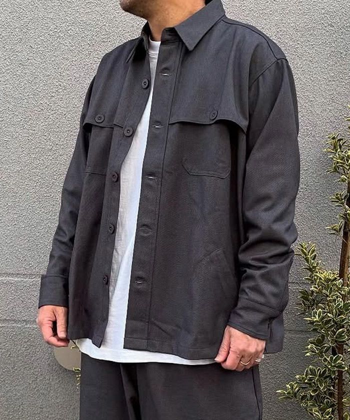 VOIRY ハンティングジャケット-TR TWILL ヴォイリー