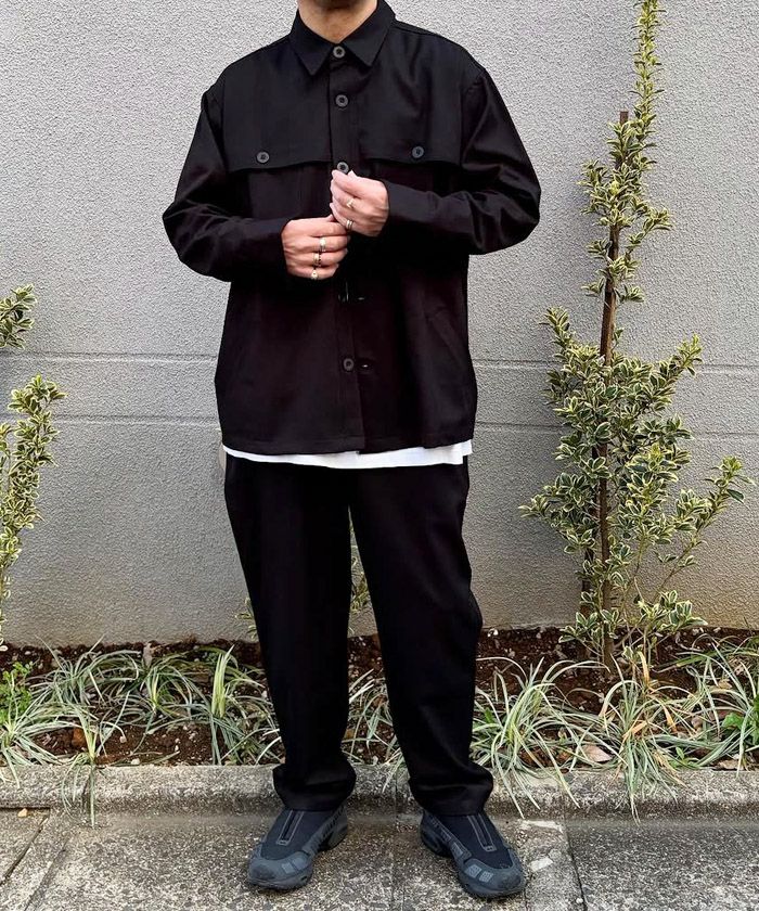 VOIRY ハンティングジャケット-TR TWILL ヴォイリー