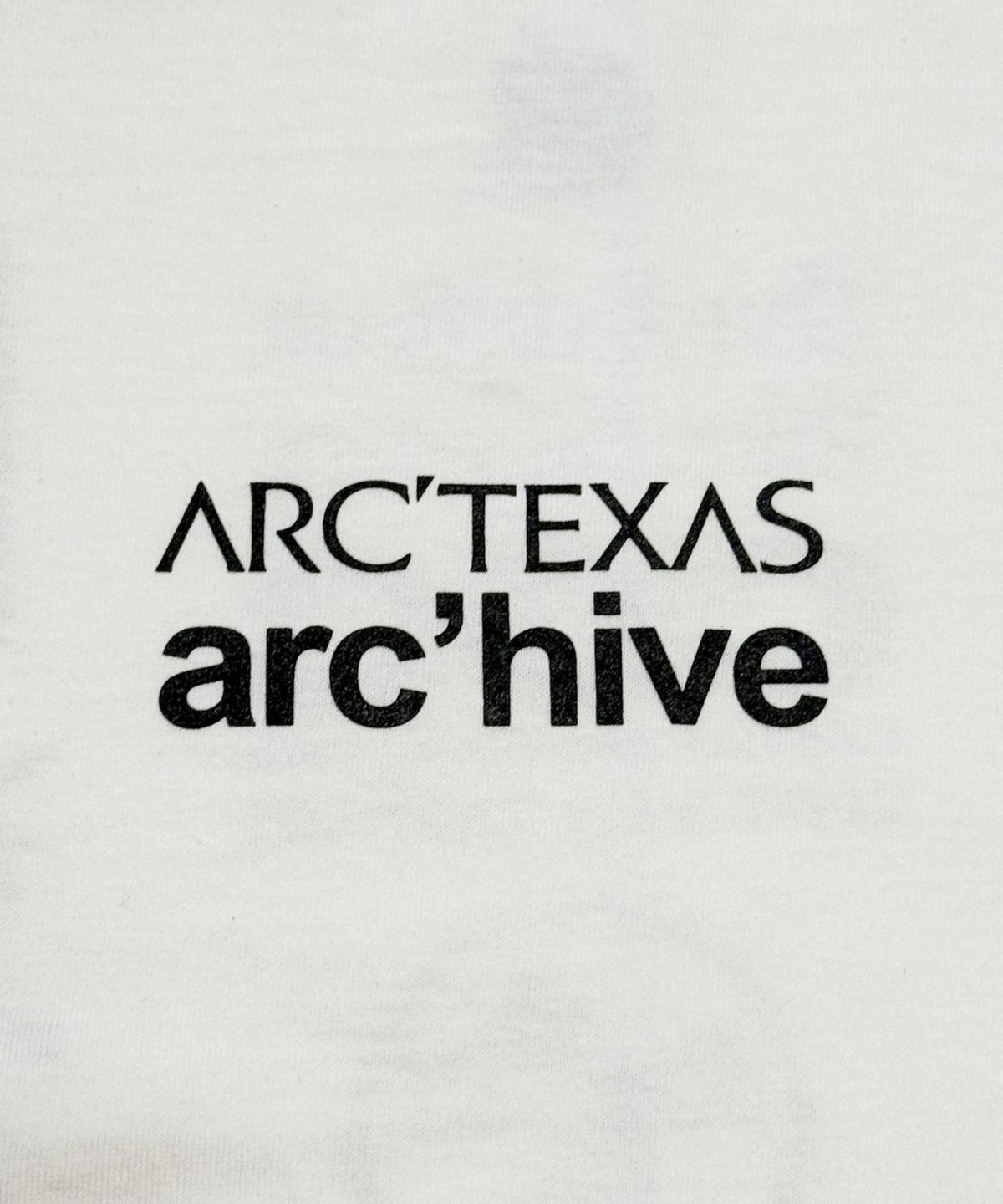 bootlab ARC'TEXAS arc'hive Tシャツ