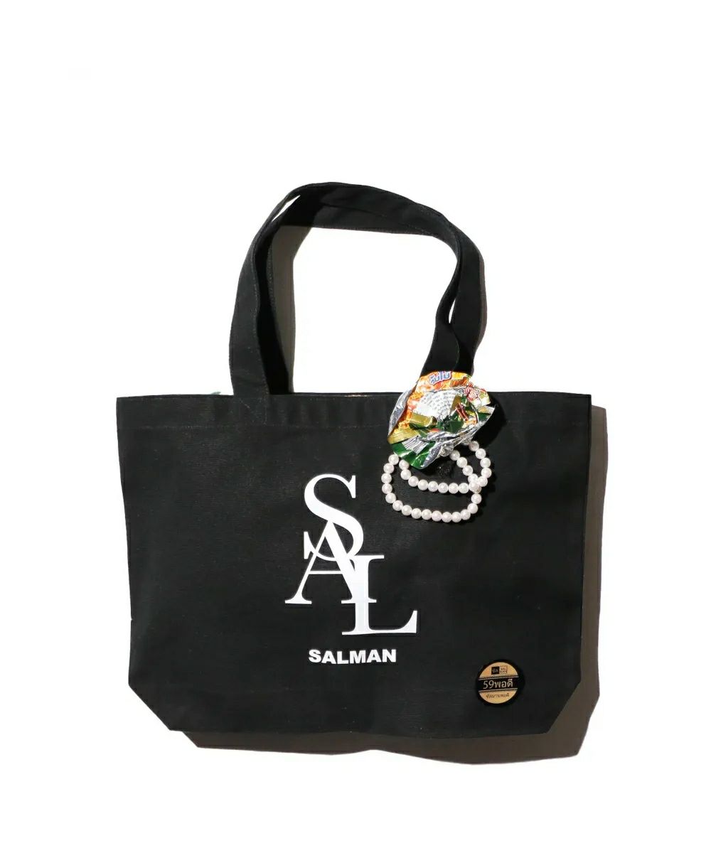 SALMAN INITIAL TOTE BAG  トートバッグ サルマン ブランド