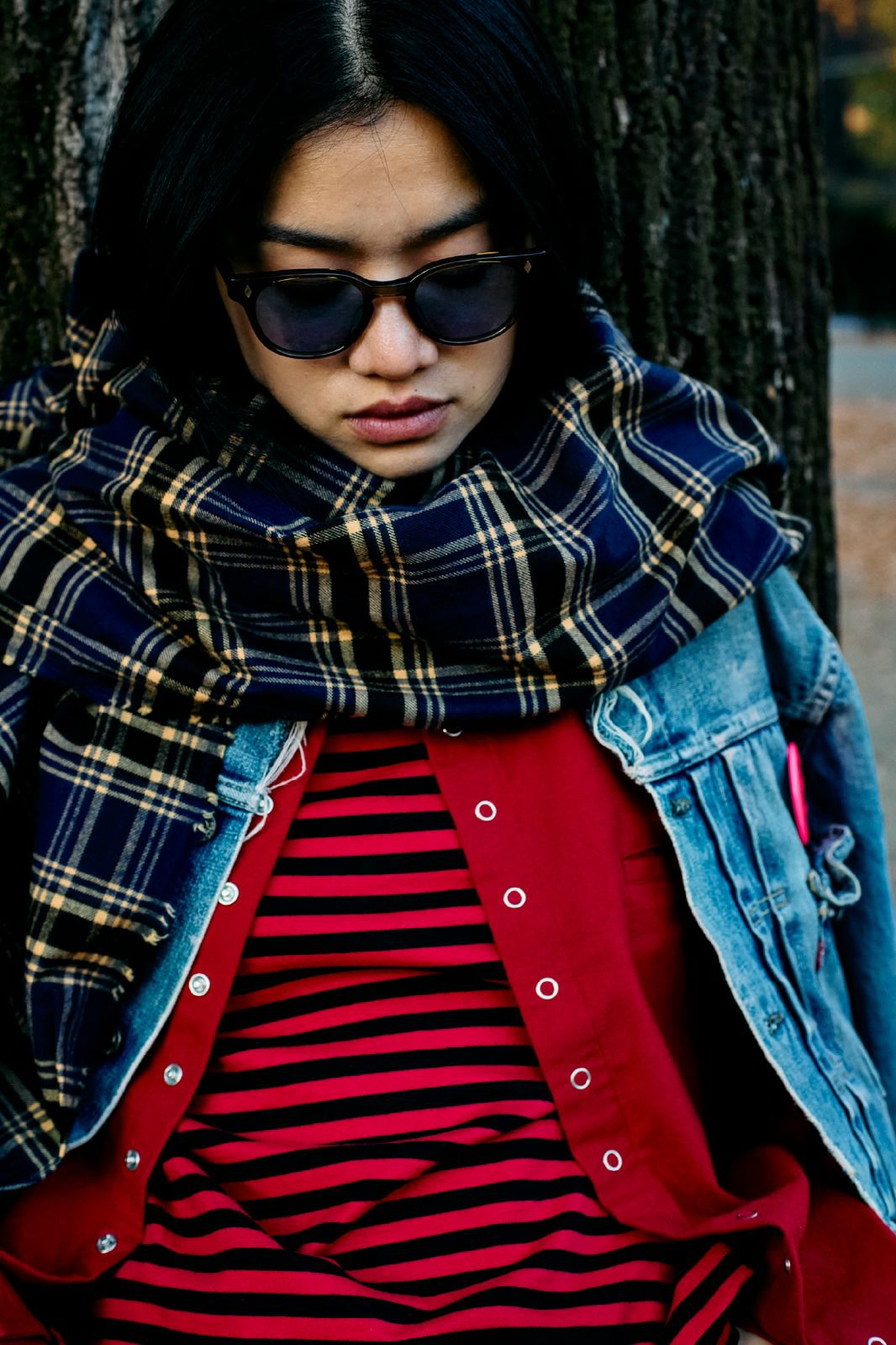 THE END STRIPED MELODY Tシャツ THE-C0004 ブランド ボーダー